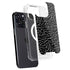 Elephant Print Black iPhone 15 Pro MagSafe Case